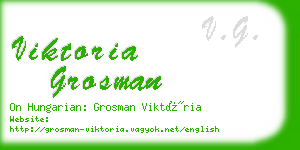 viktoria grosman business card